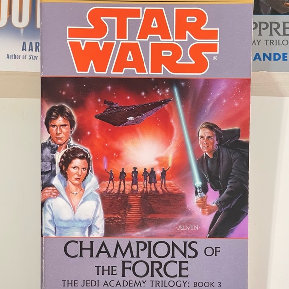 Star Wars Paperbacks~ Dark Apprentice/Champions of the Force/Fate of the Jedi - Picture 4 of 7
